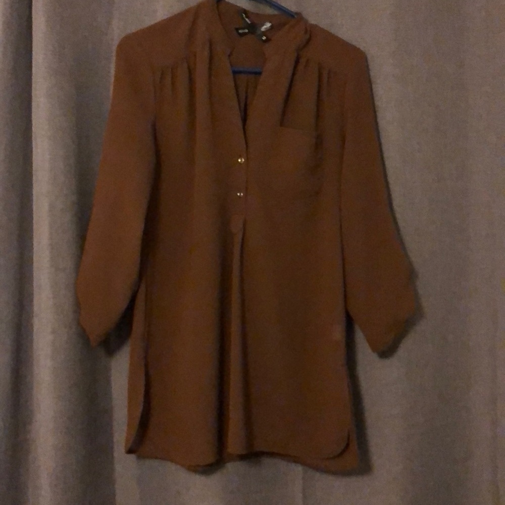 Brown Blouse